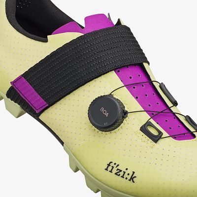 Превью  Велотуфли для кросс-кантри FIZIK Vento Ferox Carbon Lime/Purple